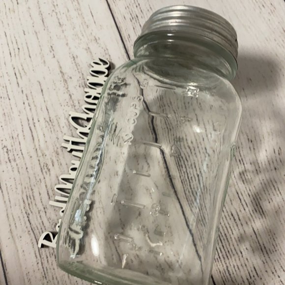 Clear Glass Measuring Canning Mason Ball Jar - Picture 3 of 9